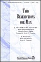 Two Benedictions for Men TTBB choral sheet music cover
